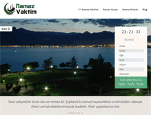 Tablet Screenshot of namazvaktim.net